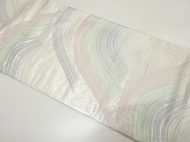 JAPANESE KIMONO / FUKURO OBI / WOVEN MOUTAINS & FOILS